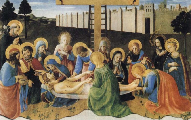 Fra Angelico The Lamentation of Christ Spain oil painting art